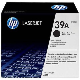 تصویر کارتریج تونر اچ پی مشکی 39A-Q1339A HP39A-Q1339A Black Toner Cartridge