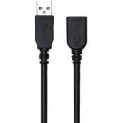 تصویر کابل افزایش USB کوتاه 30 سانتی برند DNET 