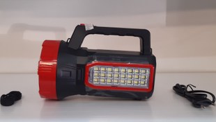 تصویر چراغ قوه شارژی با شارژر خورشیدی دارای بند گردن مدل WD-562S | ارسال رایگان 