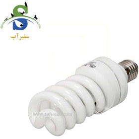 تصویر لامپ کم مصرف بدون یو وی تراریوم جنگل حاره ای (24 وات) جی بی ال 