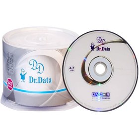 تصویر دی وی دی خام دکتر دیتا مدل DR50 بسته 50 عددی 