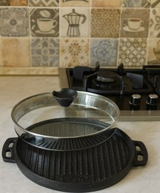 تصویر تابه گریل چدن 