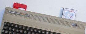 تصویر Commodore 64/128 4 JOY Adapter & Cartridge mit Spielen for 4 Players 