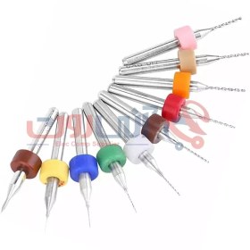 تصویر ست مته مینیاتوری 0.1-1mm 