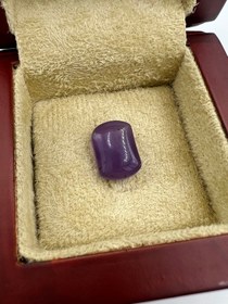 تصویر عقیق بنفش یمنی | تراش خاص و رنگ بینظیر کد G۰۹۲ Agate
