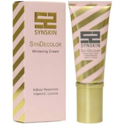 تصویر ساین اسکین کرم روشن کننده ساین دیکالر 40ML SYNSKIN SYNDECOLOR WHITENING CREAM 40ML