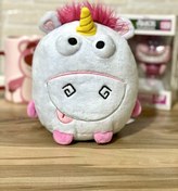 تصویر عروسک اسکوییشی تک شاخ مینیون minion