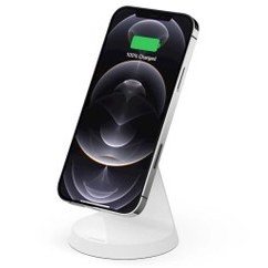 تصویر داک شارژر بی سیم بلکین مدل WIB003vfWH Boost Charge Belki WIB003vfWH Boost Charge Magnetic Wireless Charger Stand