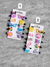 تصویر گیره انبری سیلیکونی ۱۰ عددی 