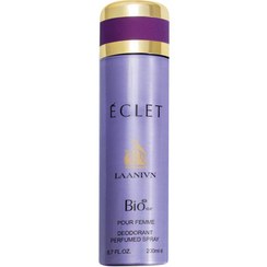 تصویر اسپری بدن زنانه مدل Eclet حجم 200 میلی لیتر بیو استار Bio Star Eclet Deodorant Spray For Women 200ml