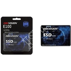 تصویر هارد SSD لپ تاپ 512 گیگابایت هایک ویژن Sata 2.5Inch E100 گارانتی آواژنگ 