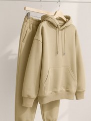 تصویر ست شلوار-هودی کرکی آف ویژه