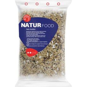 تصویر غذای قناری نیچرفود مدل 2 ستاره وزن 3 کیلوگرم 