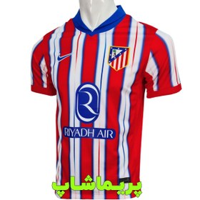 تصویر کیت اول پیراهن شورت اتلتیکو مادرید2025 (تایلندی) Atletico Madrid 2025 Home Shirt Shorts Kit(tahi)