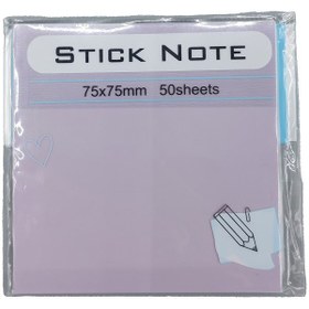 تصویر کاغذ یادداشت چسب دار ۱۰۰ عددی 