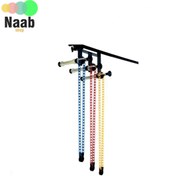 تصویر پایه فون زنجیری ۳ تایی مدل QH-B003 