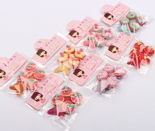 تصویر ست گل سر تق تقی (4 عددی) 