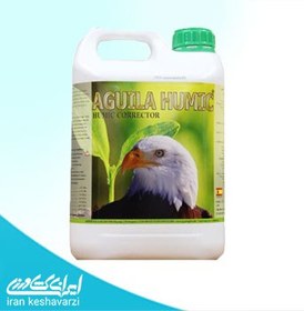 تصویر کود اسید هیومیک مایع 47 درصد اسپانیایی آگویلا هیومیک Aguila Humic 