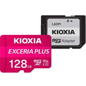 تصویر رم میکرو ۱۲۸ گیگ کیوکسیا Kioxia EXCERIA A1 U3 V30 C10 100MB/s 