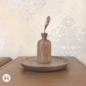 تصویر گلدان دکوراتیو چوبی 