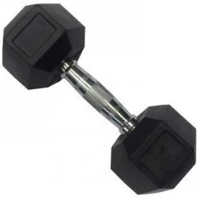 تصویر دمبل شش‌ ضلعی رکورد 10 کیلوگرم Record Hexagonal Dumbbell 10 kg