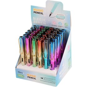 تصویر مداد مشکی بی نهایت Magic Pencil 2625-2011 بسته 36 عددی 2625-2011 MAGIC PENCIL