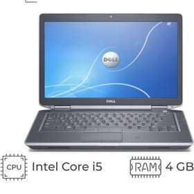 تصویر لپ تاپ استوک Dell E6430 i5 با گرافیک 1 گیگ Dell E6430 i5(gen3)-4GB-320GB-1G