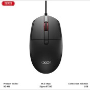 تصویر ماوس ایکس او مدل XO-M8 - مشکی Mouse XO model XO-M8