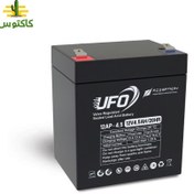 تصویر باتری یو پی اس 12 ولت 4.5 آمپر یوفو ا UFO VRLA 12V 4.5 AH Battery UFO VRLA 12V 4.5 AH Battery