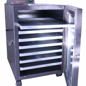 تصویر دستگاه خشک کن میوه و سبزیجات دیجیتال تیکا 9کشو با (پنل خورشیدی) Tika_FruitDryer