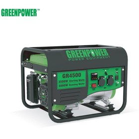 تصویر موتور برق گرین پاور بنزینی ۳.۵ کیلووات مدل GR4500 هندلی ا GREEN POWER GR4500 GREEN POWER GR4500