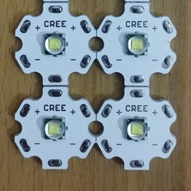 تصویر چیپ ال ای دی CREE T6 ظرفیت ۱۵ تا ۲۰ وات درجه یک 