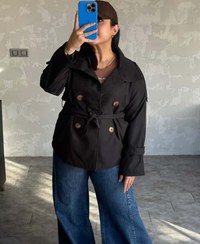 تصویر بارونی کوتاه آستردار کد 4101 