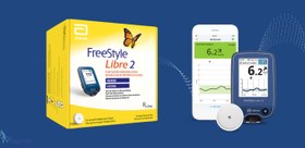 تصویر دستگاه اندازه گیری قندخون بدون سوزن برند فری استایل ( ریدر ) لیبره 1 امارات - 2 freestyle libre rider 1