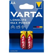 تصویر باتری قلمی وارتا مدل Longlife Max Power بسته ۲ عددی 