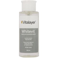 تصویر محلول پاک کننده ارایش وایت ویت ویتالایر 