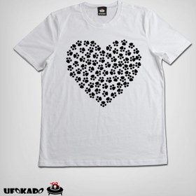 تصویر تیشرت طرح قلب 1034 ا Heart Tshirt Heart Tshirt