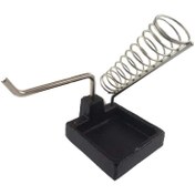 تصویر پایه هویه چدنی مربعی مدل PD802 با جای سیم لحیم 