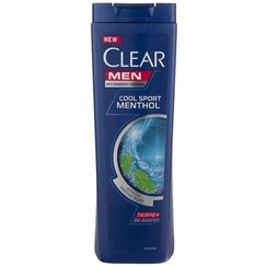 تصویر شامپو ضدشوره آقایان کلیر خنک کننده نعنایی 400 میل Clear Anti-Dandruff & Cool Sport Menthol Shampoo For Men