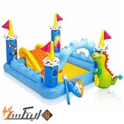 تصویر استخر بادی کودک قلعه ای اینتکس مدل 57138 