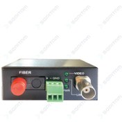 تصویر مبدل 1 کانال ویدئو HD-AHD/CVI و 1 کانال دیتای دوطرفه بروی فیبر نوری ( مدل: Sepitam-1V1bD-T/R-ACT ) 