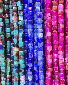 تصویر ریسه سنگ مکعب 