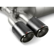 تصویر سر اگزوز akropovik مناسب برای تمامی سری های بی ام و 