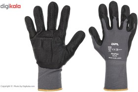 تصویر دستکش ایمنی دی پی ال مدل Xtraflex بسته 12 جفتی ا DPL Xtraflex Safety Gloves Pack of 12 Pairs DPL Xtraflex Safety Gloves Pack of 12 Pairs