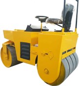 تصویر غلطک استاتیکی چرخ لاستیک دار Rubber tire road roller