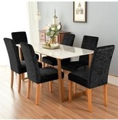 تصویر روکش صندلی مشکی کیس مخملی. پوشش با کیفیت 6 uzhanem 