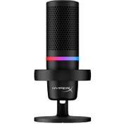 تصویر میکروفون HyperX DuoCast RGB - اپن باکس rgb doucast hyperx microphone