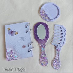 تصویر پکیج کادویی هدیه رزینی کیوت پاستیلی 