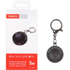 تصویر شارژر وایرلس ساعت هوشمند ترانیو مدل T-WF1 