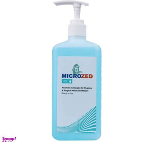 تصویر محلول ضدعفونی کننده میکروزد (Microzd) حجم 0.5 لیتر 